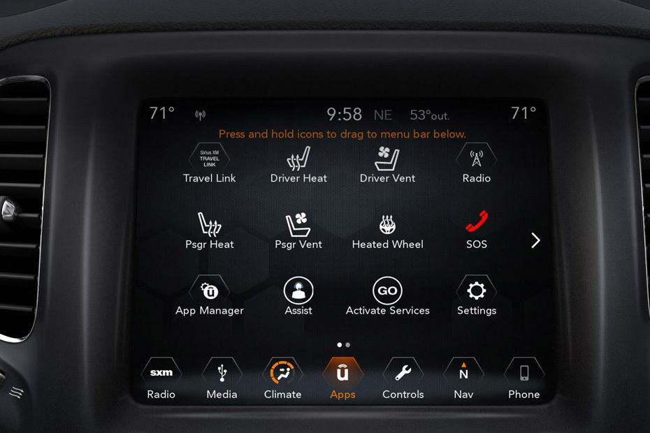 Jeep Compass Touch Screen