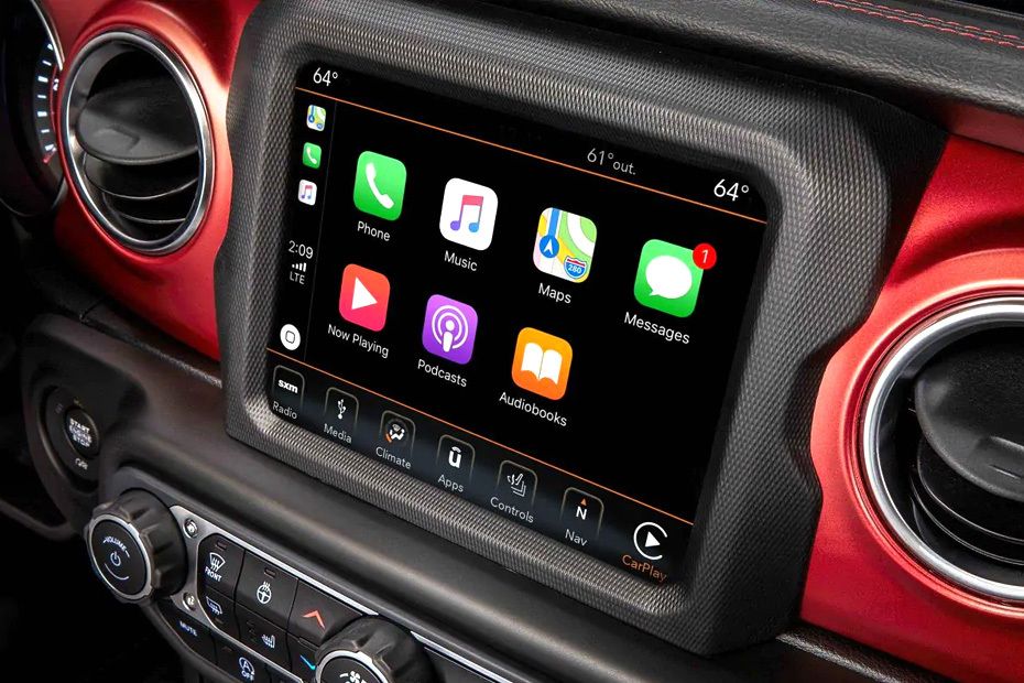 Jeep Wrangler Touch Screen