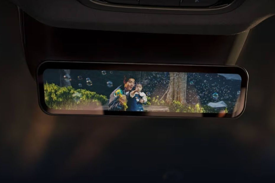Sun visor dengan vanity mirror XPENG G6 Pro