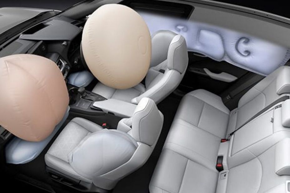 Lexus UX  Tampak airbag