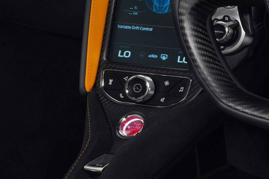 Mclaren 720S Front Ac Controls Mclaren 720S Front Ac Controls