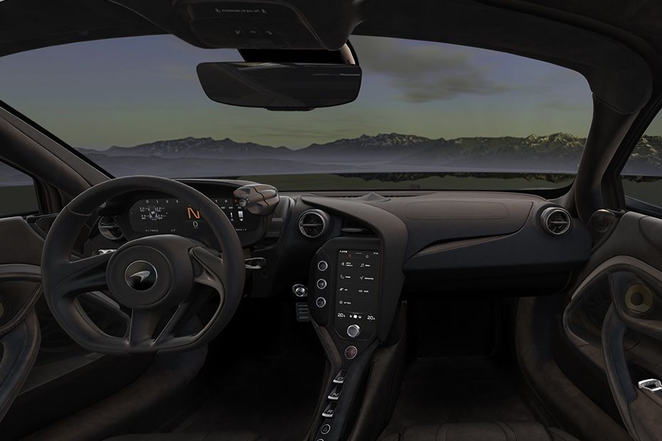 Mclaren 750S Dashboard  Mclaren 750S Dashboard
