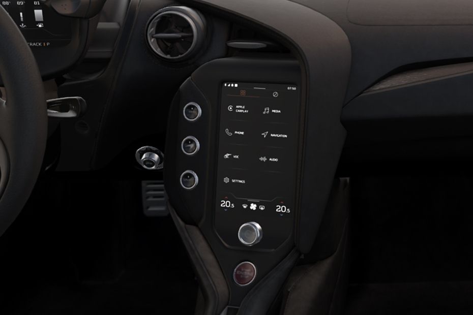 Mclaren 750S layar sentuh Mclaren 750S layar sentuh