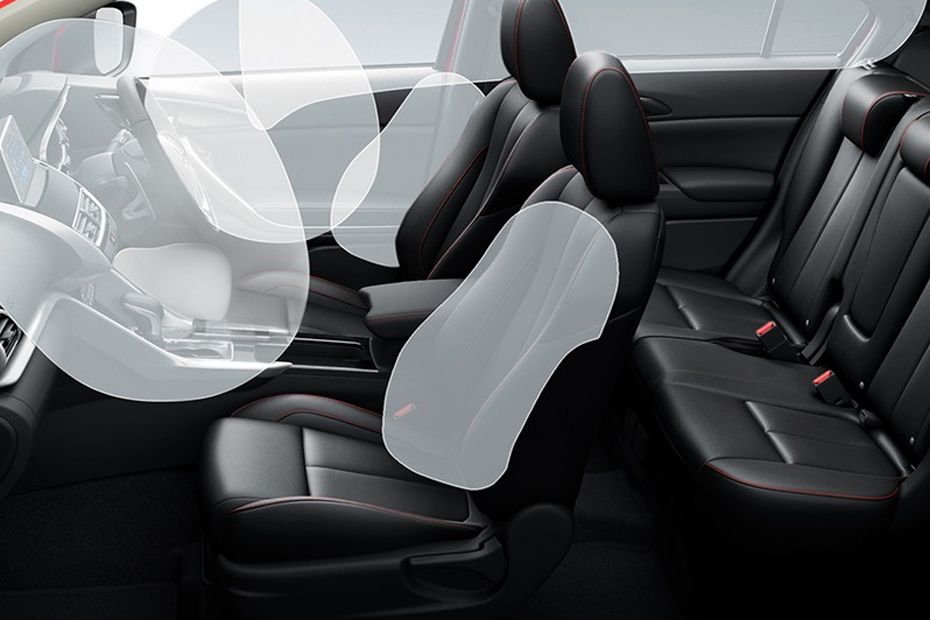 Mitsubishi Eclipse Cross AirBags View Mitsubishi Eclipse Cross AirBags View