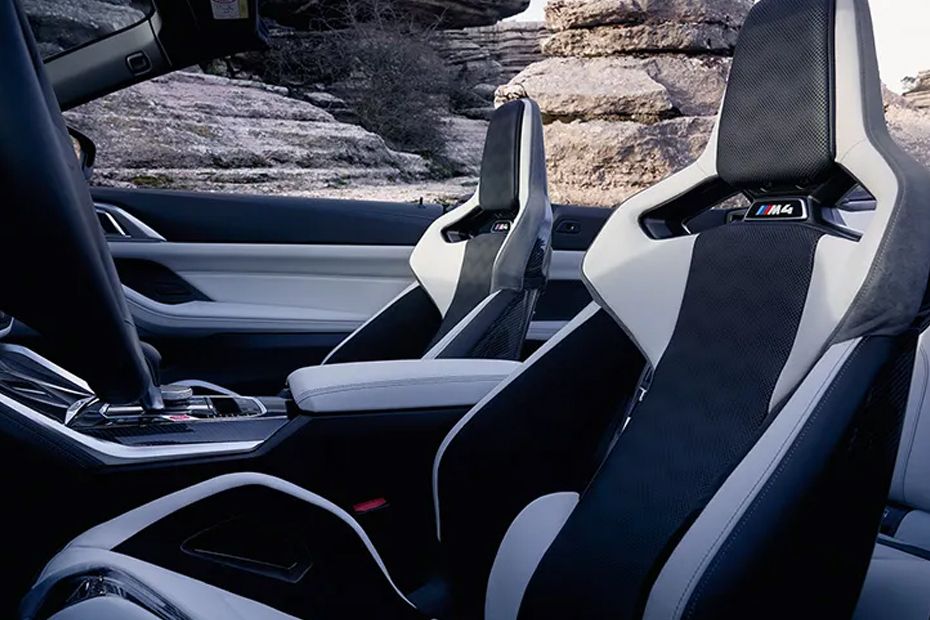 BMW M4 Convertible Front Seats