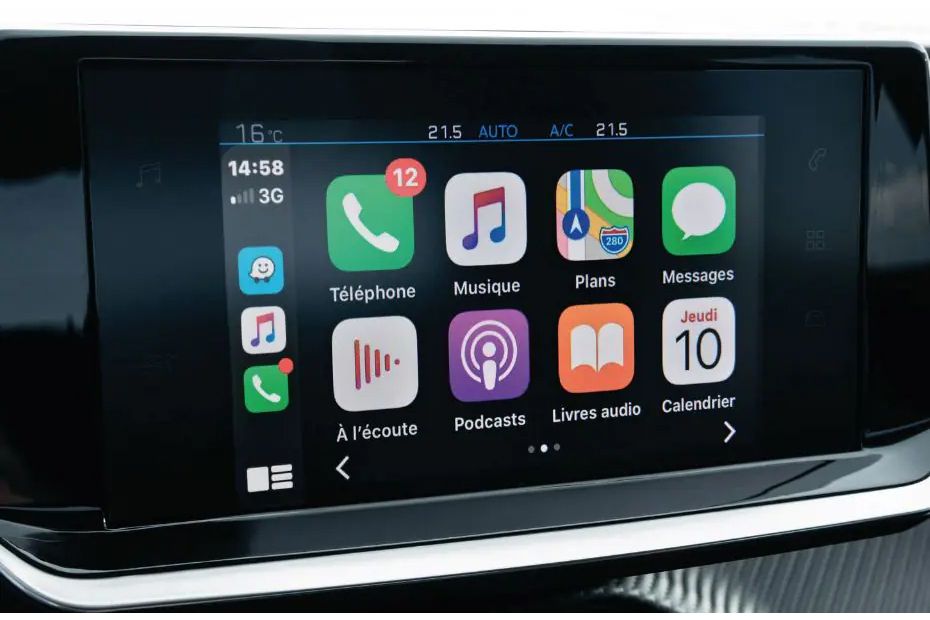 Peugeot 2008 Touch Screen