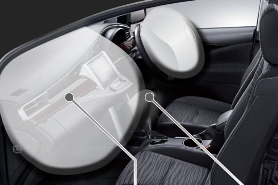 Toyota Kijang Innova Tampak airbag