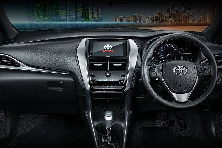 Toyota Yaris Dashboard View