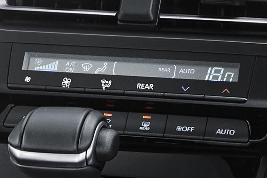 Toyota Kijang Innova Zenix Hybrid EV Front Ac Controls