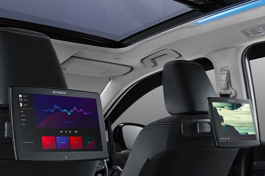 Toyota Kijang Innova Zenix Hybrid EV Rear Seat Entertainment