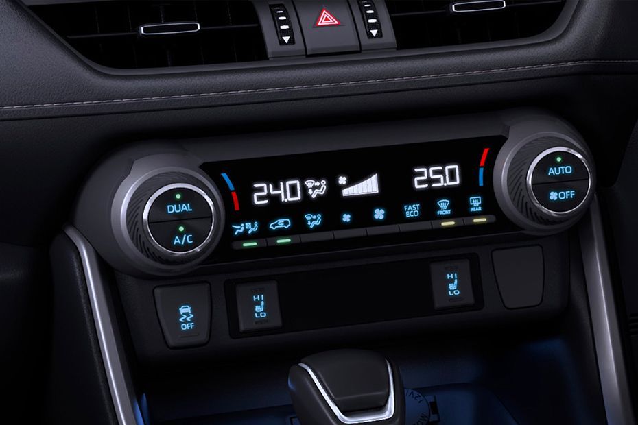 Toyota RAV4 PHEV Front Ac Controls