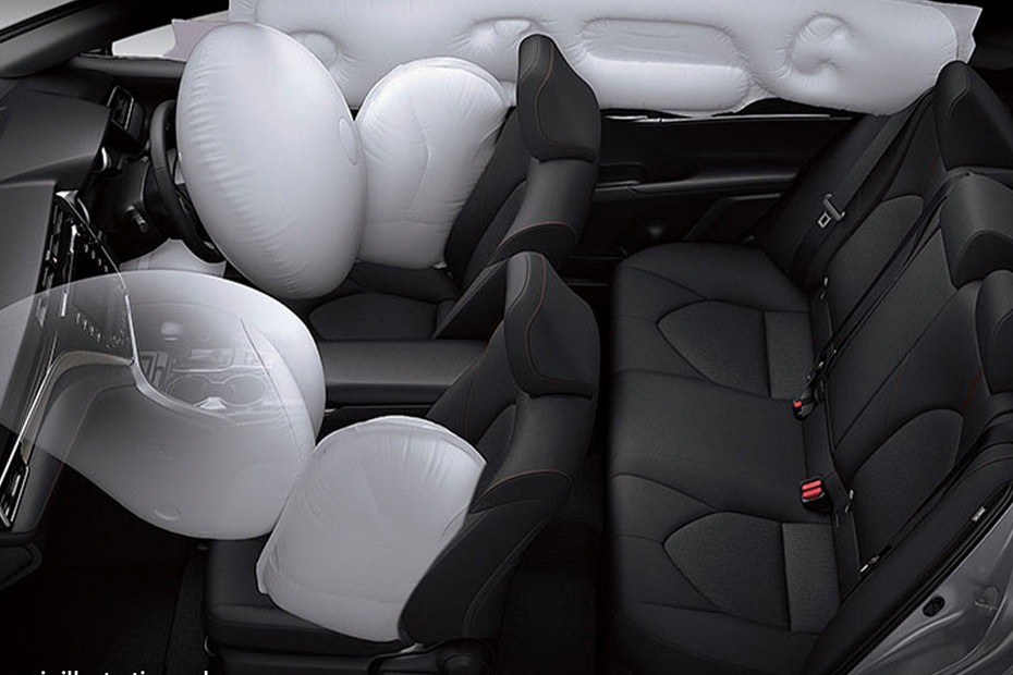 Tampak airbag Toyota Camry