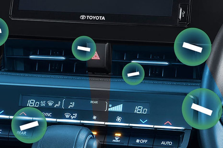 Toyota Voxy Front Ac Controls