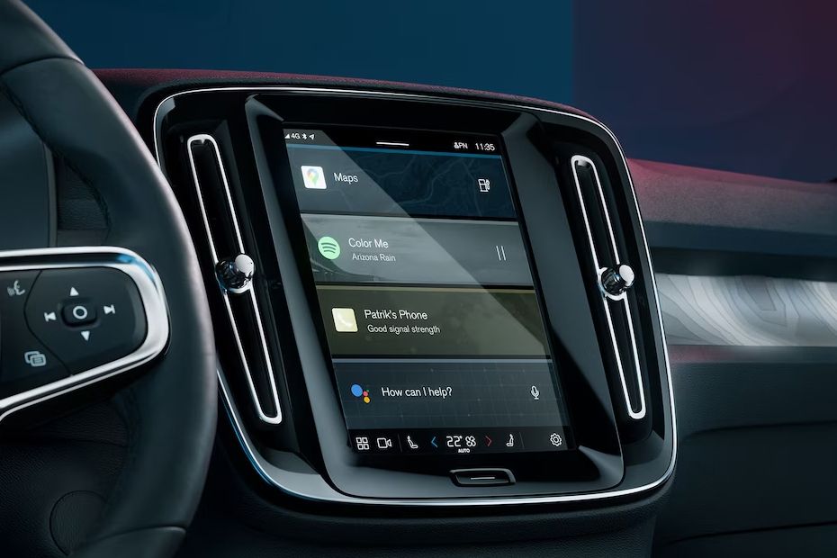 Volvo C40 layar sentuh layar sentuh C40