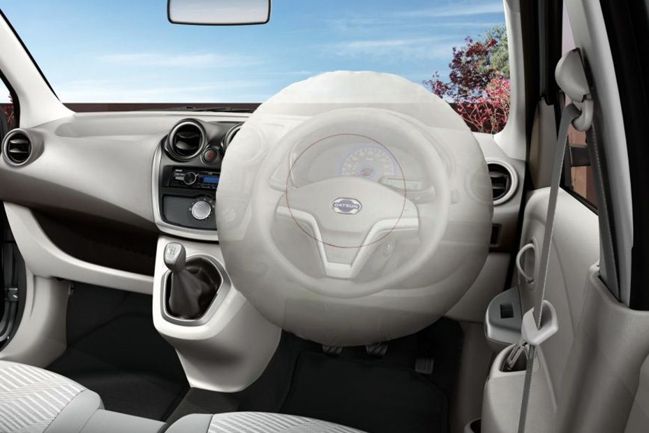 Tampak airbag Datsun GO + (2014-2017) Tampak airbag Datsun GO + (2014-2017)