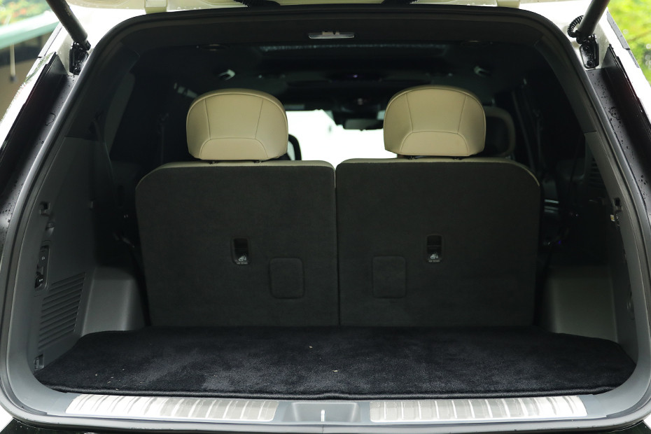 Kia EV9 Trunk Open Closer View Trunk Open Closer View of Kia EV9