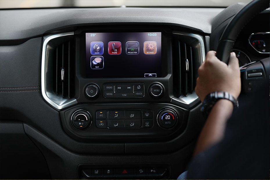 Chevrolet Trailblazer 2017-2018 Centre Tunnel Storage(Rear)