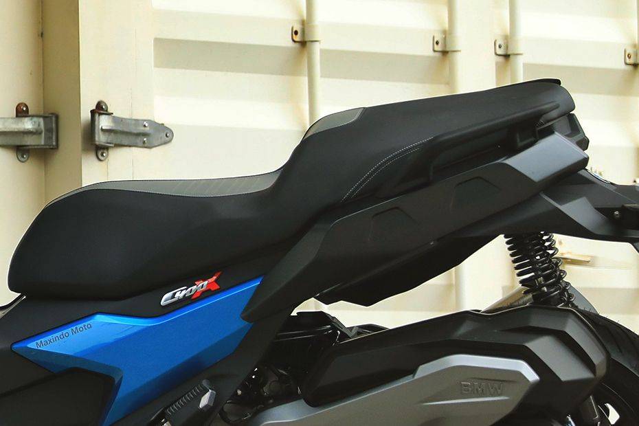 BMW C 400 X Rider Seat View BMW C 400 X Rider Seat View