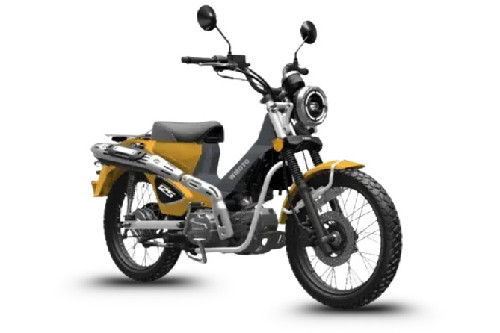 Yellow Wmoto Porter 125 Yellow