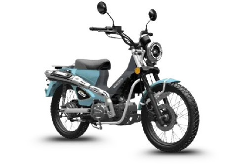Blue Black Wmoto Porter 125 Blue Black