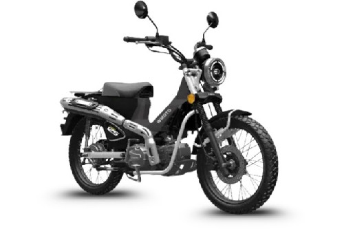 Black Wmoto Porter 125 Black