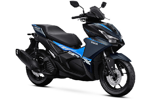 Matte Blue Yamaha Aerox Alpha Matte Blue