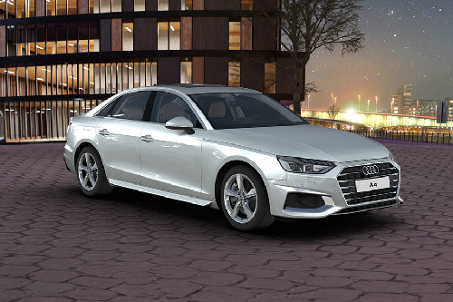 Audi A4 Front Cross Side View