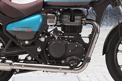 Royal Enfield Meteor Engine View