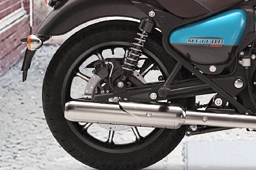 Royal Enfield Meteor Exhaust View