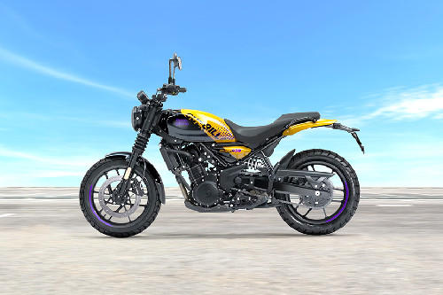 Samping Kiri Royal Enfield Guerrilla 450