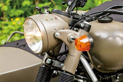 Ural M70 Head Light View