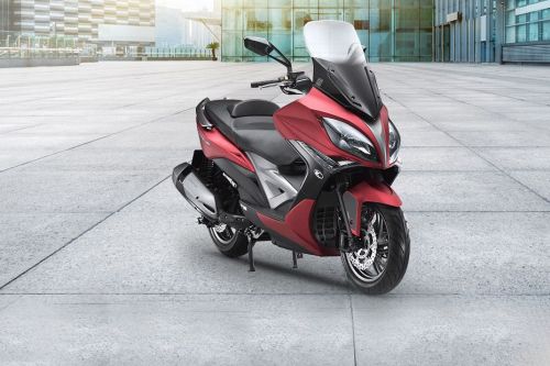 Kymco Xciting 400i Slant Rear View Full Image