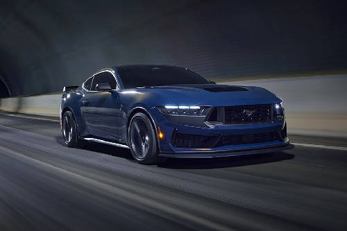 Tampak Depan Bawah Ford Mustang 2025