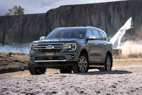 Ford Everest Front Side View