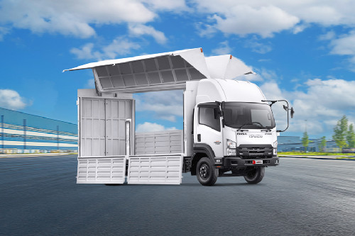 Tampak Depan Bawah Isuzu GIGA FRR