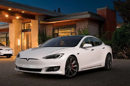Tesla Model S Front Side View