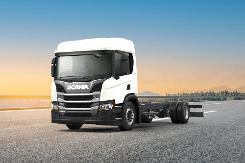 Tampak Depan Bawah Scania P450-B4X4