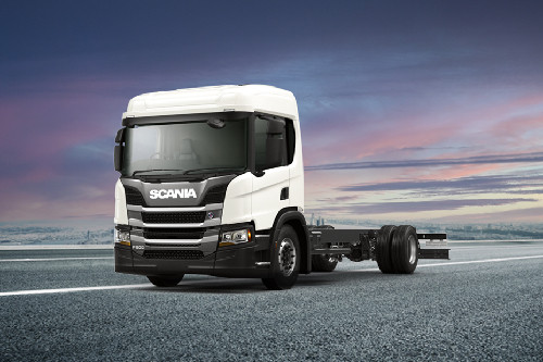 Tampak Depan Bawah Scania P500-B4X4