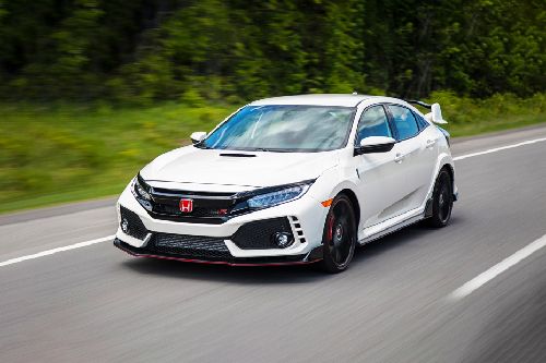 Civic Type R Front angle low view