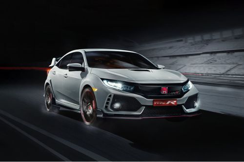 Honda Civic Type R Front Cross Side View