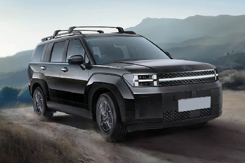 Tampak depan medium Hyundai Santa Fe