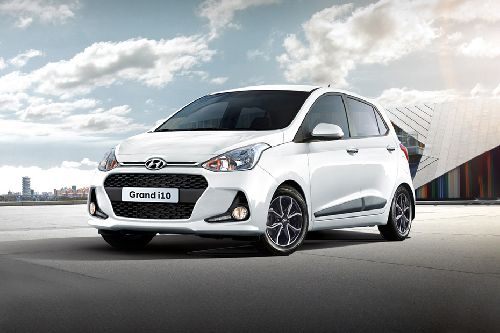 Grand i10 Front angle low view
