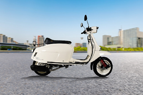 Samping kanan Samping kanan Scomadi Turismo Technica 200i