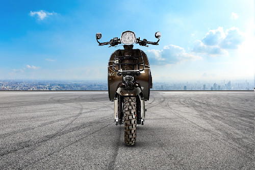 Scomadi Technica 200i Adventure Front View Full Image