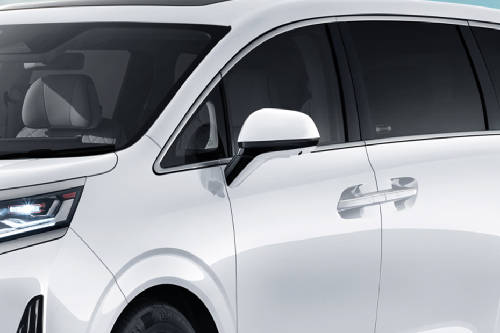 BYD Denza D9 Drivers Side Mirror Front Angle