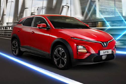 Front Cross Side View VinFast VF 6 Front Cross Side View