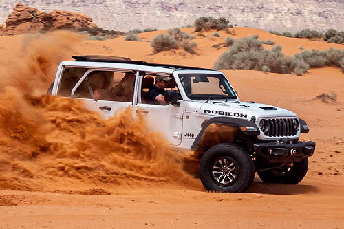 Jeep Wrangler Front Side View