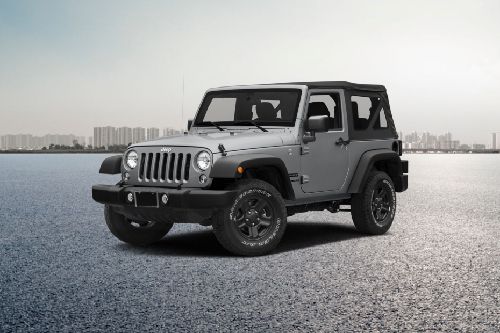 Wrangler Sport Front angle low view
