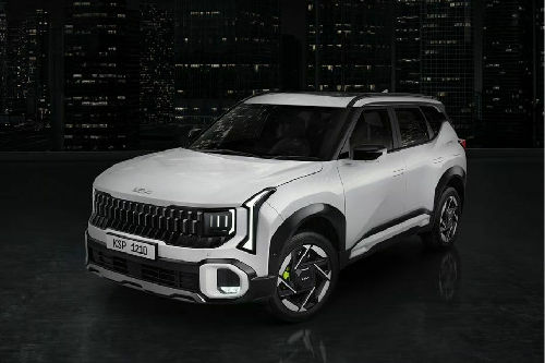Tampak depan Seltos 2026, sudut rendah