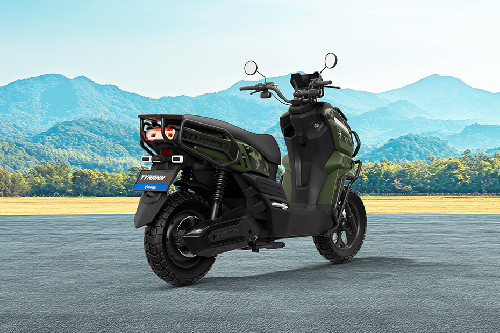 Tampak belakang INDOMOBIL eMOTOR Tyranno